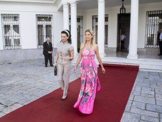 Картинки по запросу "Fabiola Yañez recibió a Anna Hakobyan, periodista y primera dama de Armenia"