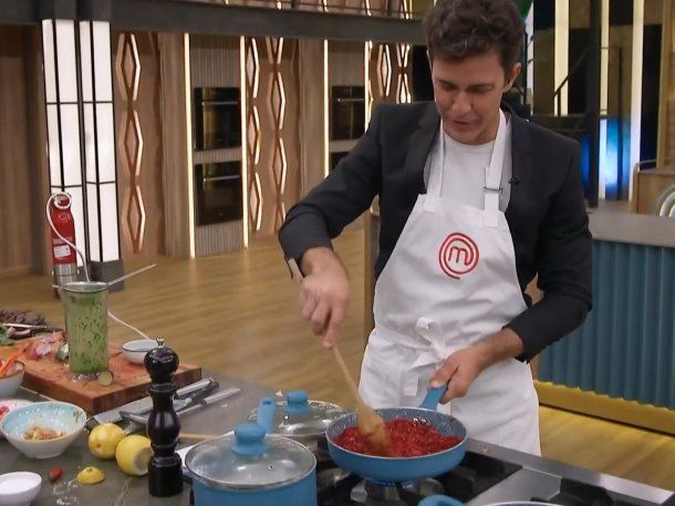 Así fue la participación de Mariano Martínez en MasterChef