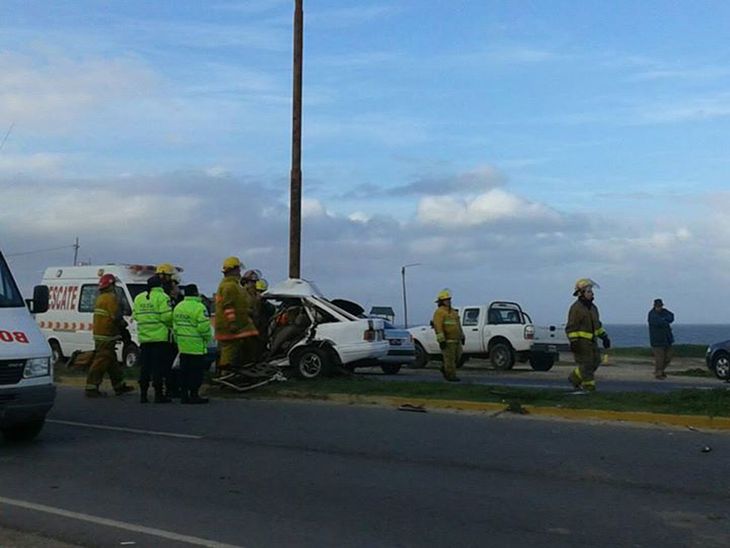 Accidente Fatal En Mar Del Plata Un Auto Choc Contra Una Columna Y