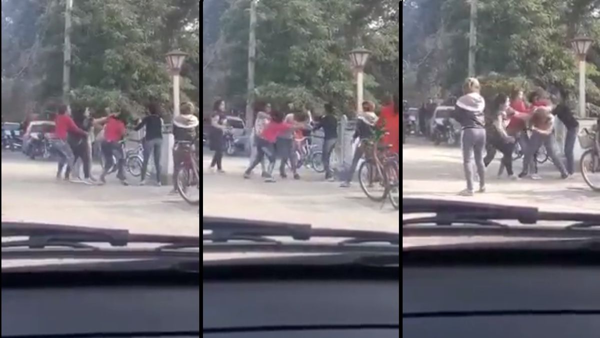 Tremenda pelea de madres en la puerta de un colegio en Córdoba