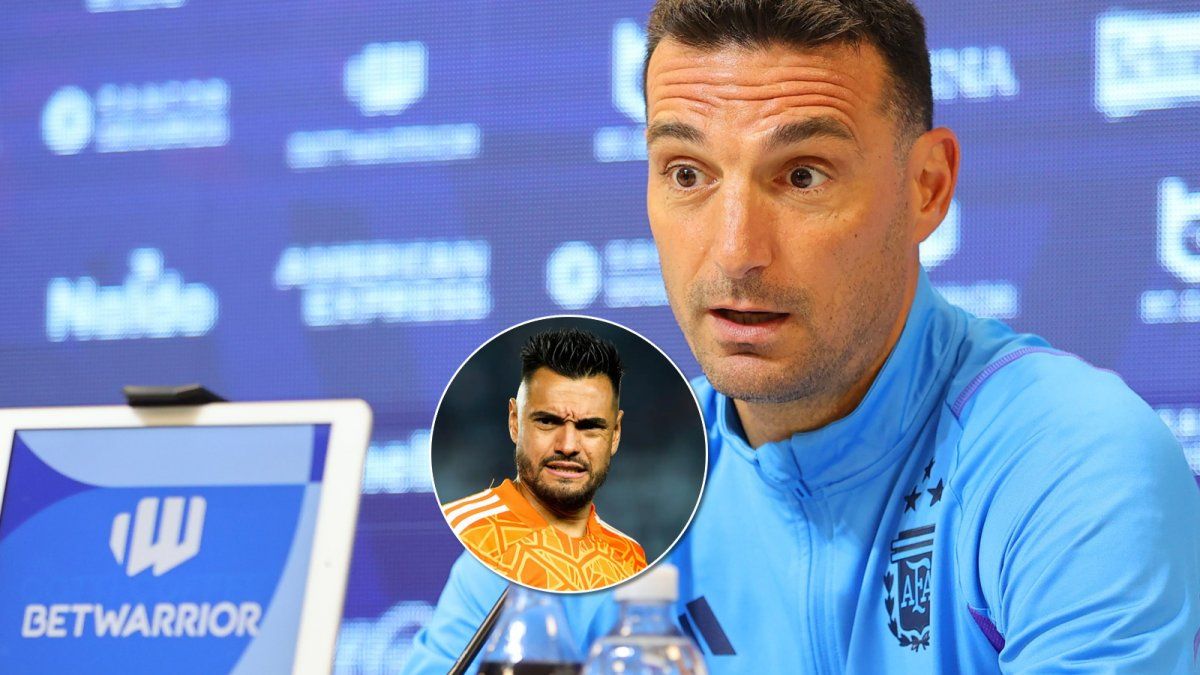 Lionel Scaloni le abrió las puertas a una posible convocatoria de