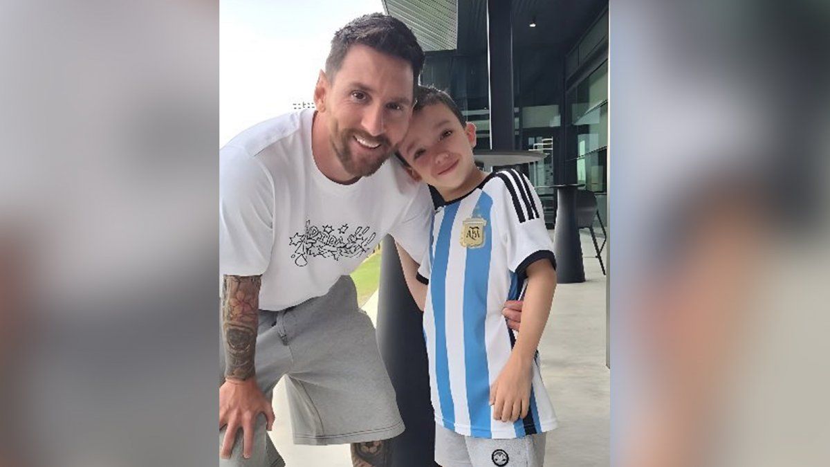 El Gesto De Lionel Messi Con Un Ni O Que Padece La Misma Enfermedad Que