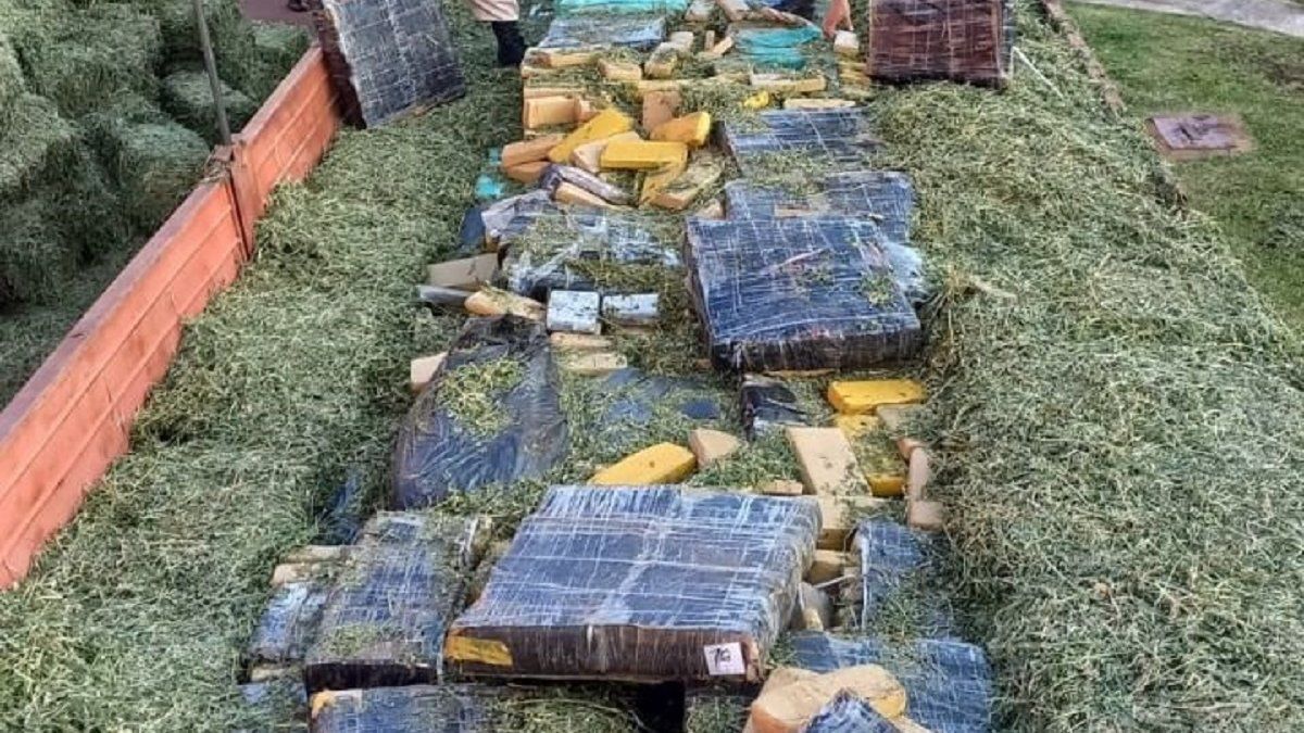 Secuestraron más de cinco toneladas de marihuana hay siete detenidos