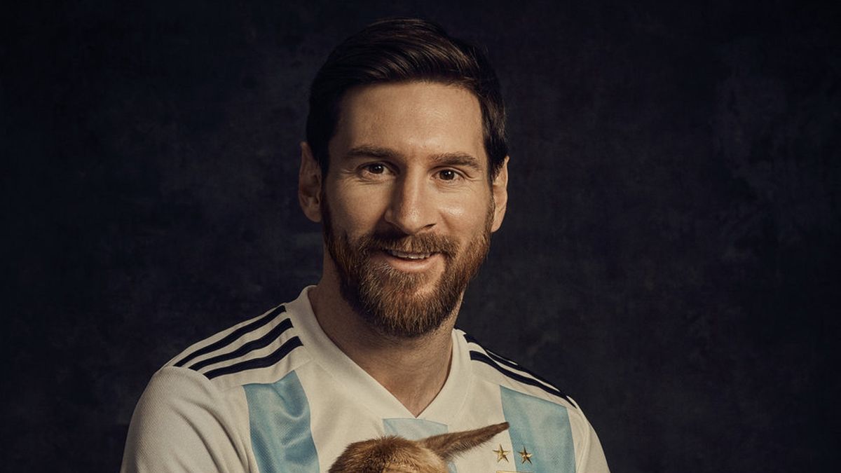 La campaña que se convirtió en furor por qué Messi posó con una cabra