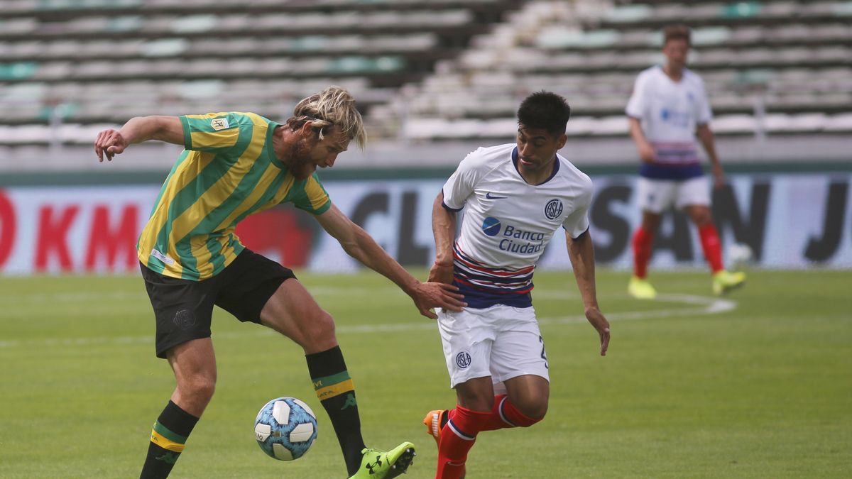 San Lorenzo hizo tres goles en 28 minutos y le ganó 4 a 1 a Aldosivi