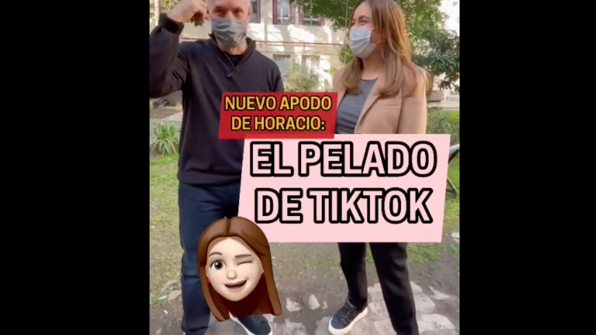 Horacio Rodríguez Larreta El pelado de TikTok