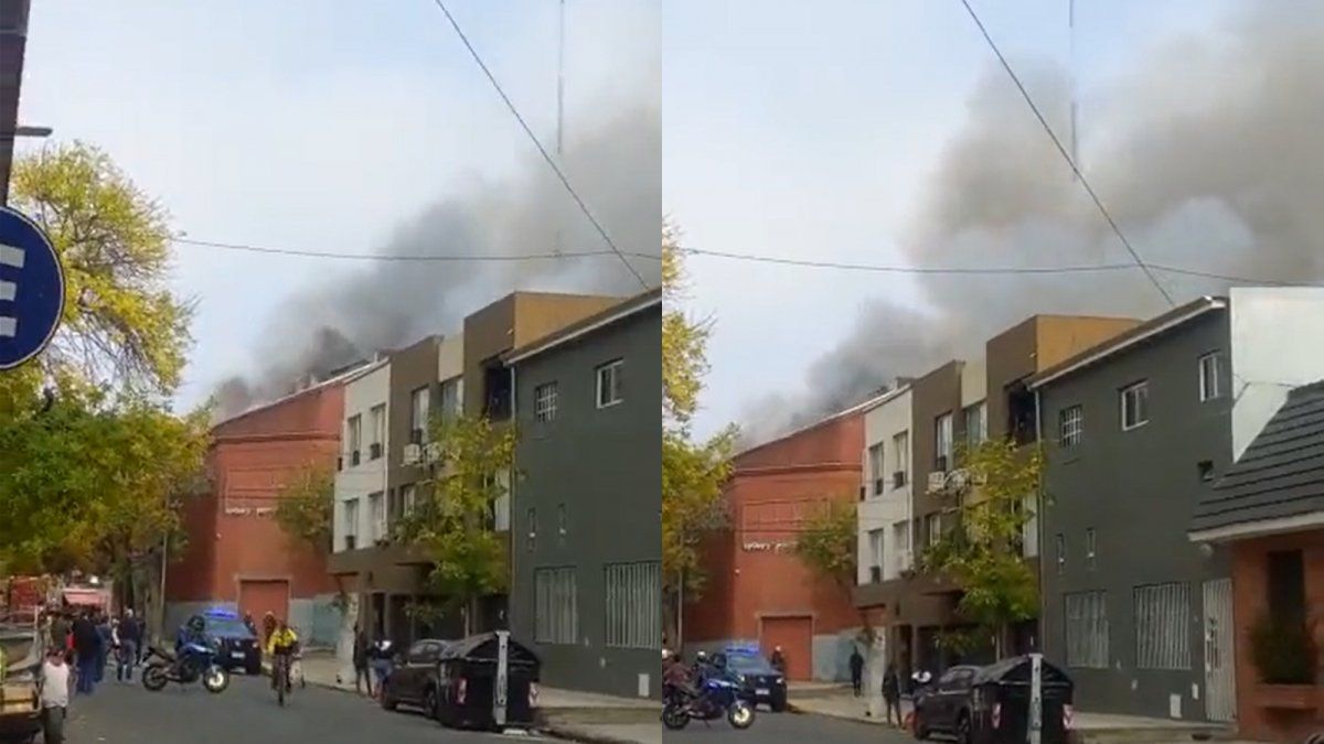 Video Impactantes Im Genes Del Incendio En Iron Mountain