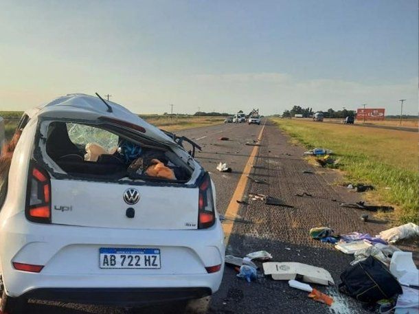 Choque Fatal En La Ruta Un Muerto Y Cuatro Heridos