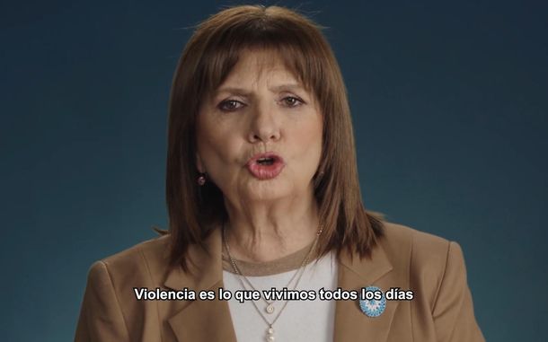 Nuevo spot de Patricia Bullrich Voy a barrer a los ñoquis de La Cámpora