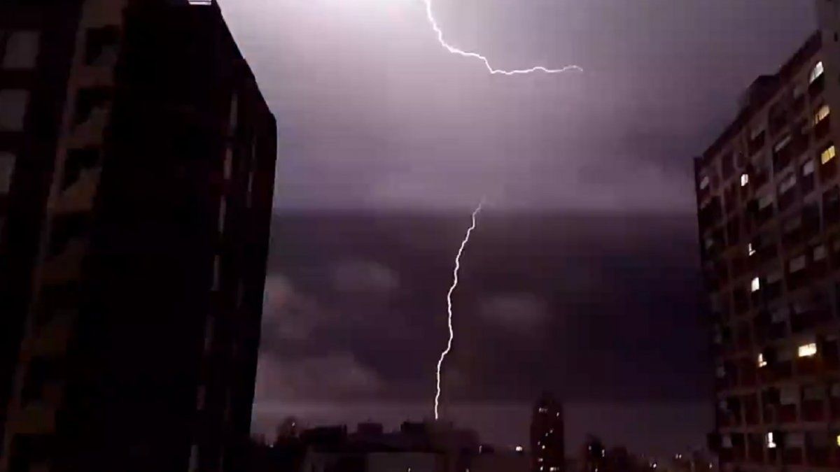 Impresionantes Im Genes De La Tormenta En Mar Del Plata Y La Costa