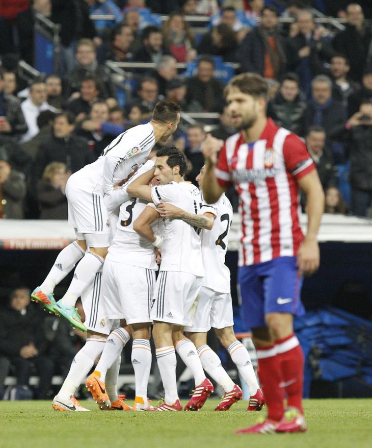 Real Madrid goleó al Atlético y saca ventaja en las semis