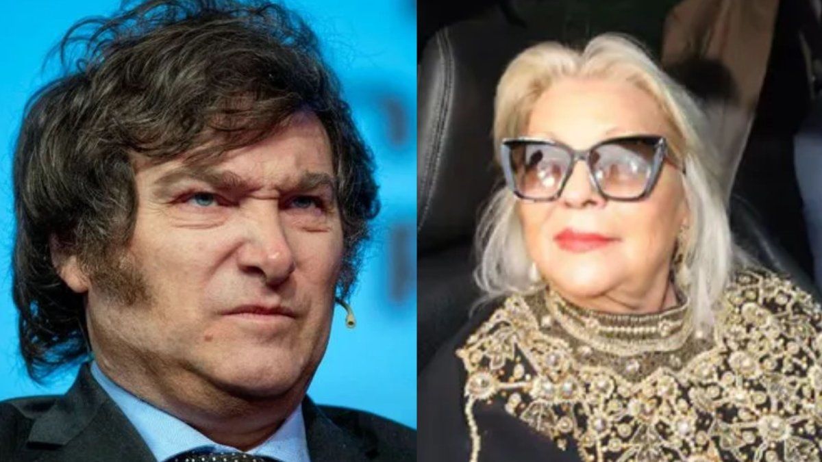 Javier Milei cruzó a Elisa Carrió por una foto con un custodio armado