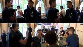VIDEO: Antoine Griezmann no saludó a Raphael Varane VIDEO: Antoine Griezmann no saludó a Raphael Varane