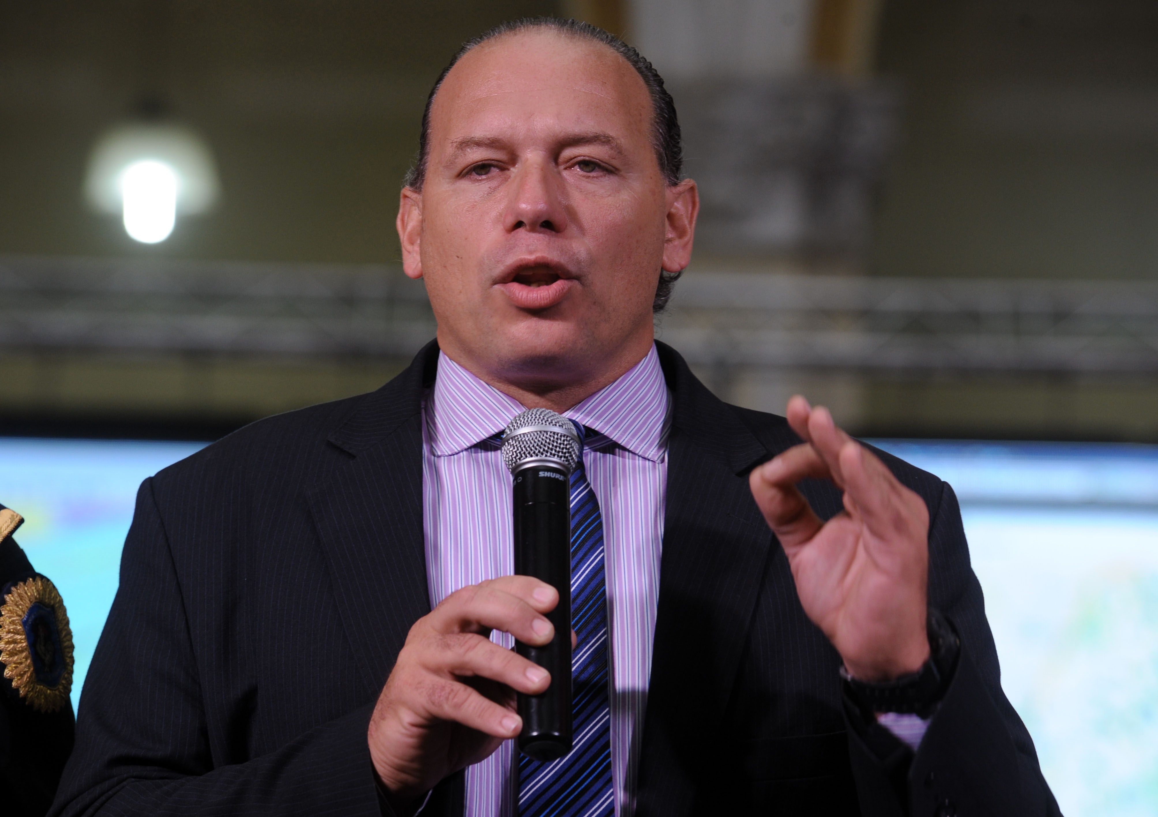 Sergio Berni, ex secretario de Seguridad de la Nación<br>