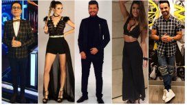 Polino, Zaccanti, Tinelli, Chechu Bonelli y Luis Fonsi Polino, Zaccanti, Tinelli, Chechu Bonelli y Luis Fonsi