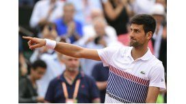 El gesto de Djokovic con Schwartzman El gesto de Djokovic con Schwartzman