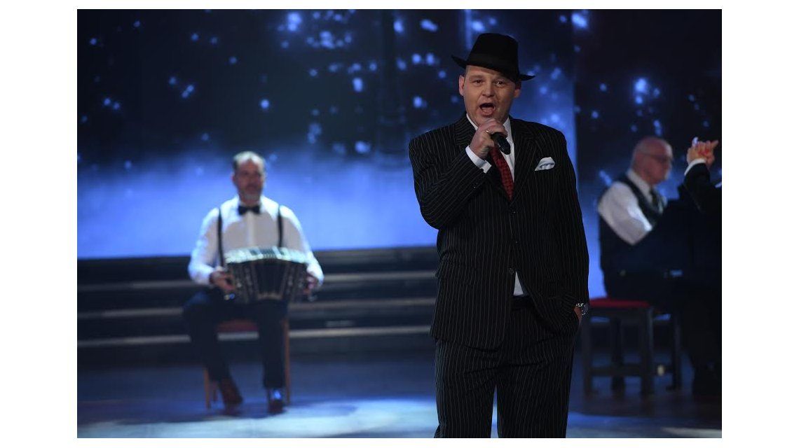 El Pepo en la apertura de ShowMatch El Pepo en la apertura de ShowMatch
