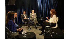 Cristina Kirchner en C5N Cristina Kirchner en C5N
