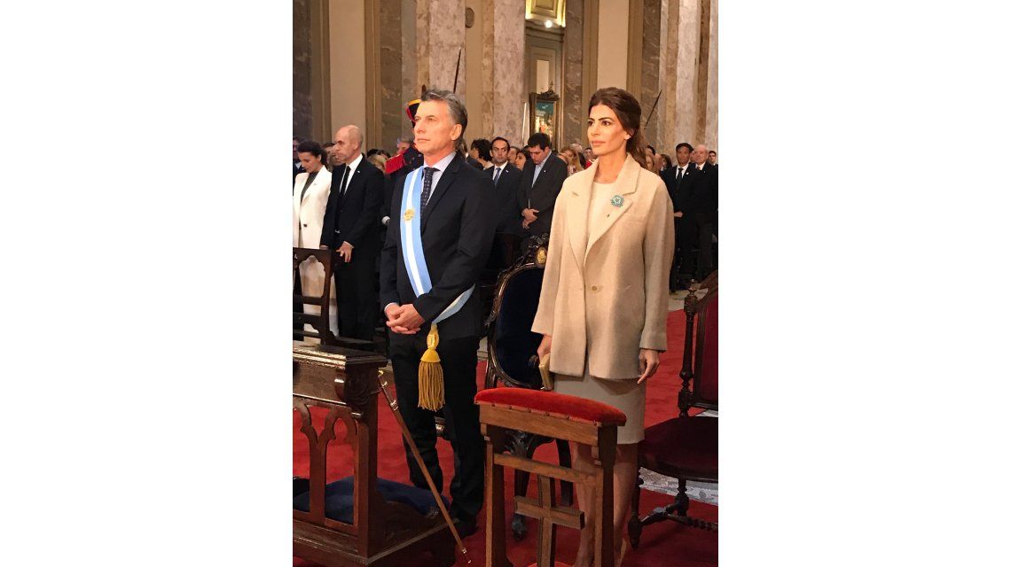 Macri y Awada en el Tedeum Macri y Awada en el Tedeum