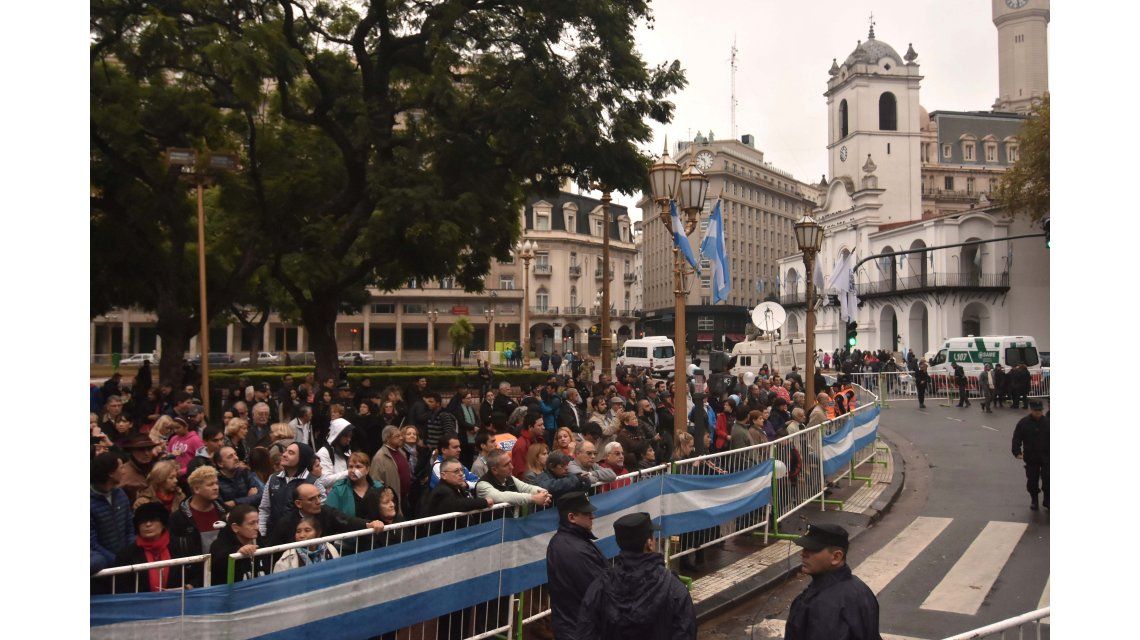 La Plaza durante el 25 de mayo La Plaza durante el 25 de mayo