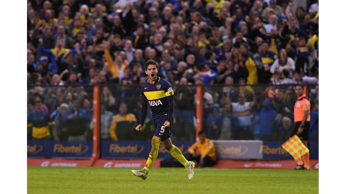 El volante convirtió el único gol de Boca en el Superclásico El volante convirtió el único gol de Boca en el Superclásico