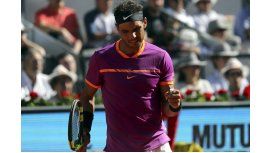 El puño apretado de Nadal, que jugará la final del Masters 1000 de Madrid El puño apretado de Nadal, que jugará la final del Masters 1000 de Madrid