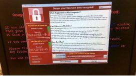 Este es el cartel que aparece cuando te hackea el virus Este es el cartel que aparece cuando te hackea el virus