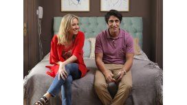 Carla Peterson y Diego Peretti en Mamá se fue de viaje Carla Peterson y Diego Peretti en Mamá se fue de viaje