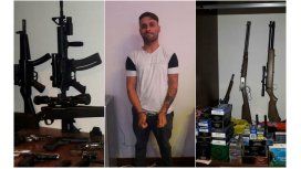 Alejandro Radetic y sus armas Alejandro Radetic y sus armas
