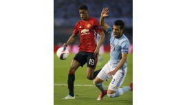 El argentino Gustavo Cabral ante el inglés Rashford El argentino Gustavo Cabral ante el inglés Rashford