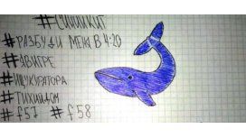 Una joven con cortes admitió que había jugado a La Ballena Azul Una joven con cortes admitió que había jugado a La Ballena Azul