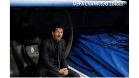 La desolación del Cholo Simeone tras la goleada ante el Real Madrid La desolación del Cholo Simeone tras la goleada ante el Real Madrid
