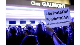 Protesta en el BAFICI tras el desplazamiento de Alejandro Cacetta Protesta en el BAFICI tras el desplazamiento de Alejandro Cacetta