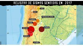 Registro de sismos de 2017 Registro de sismos de 2017