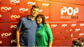 Mario Pergolini y la Negra Vernaci se reencontraron en POP 101.5 Mario Pergolini y la Negra Vernaci se reencontraron en POP 101.5
