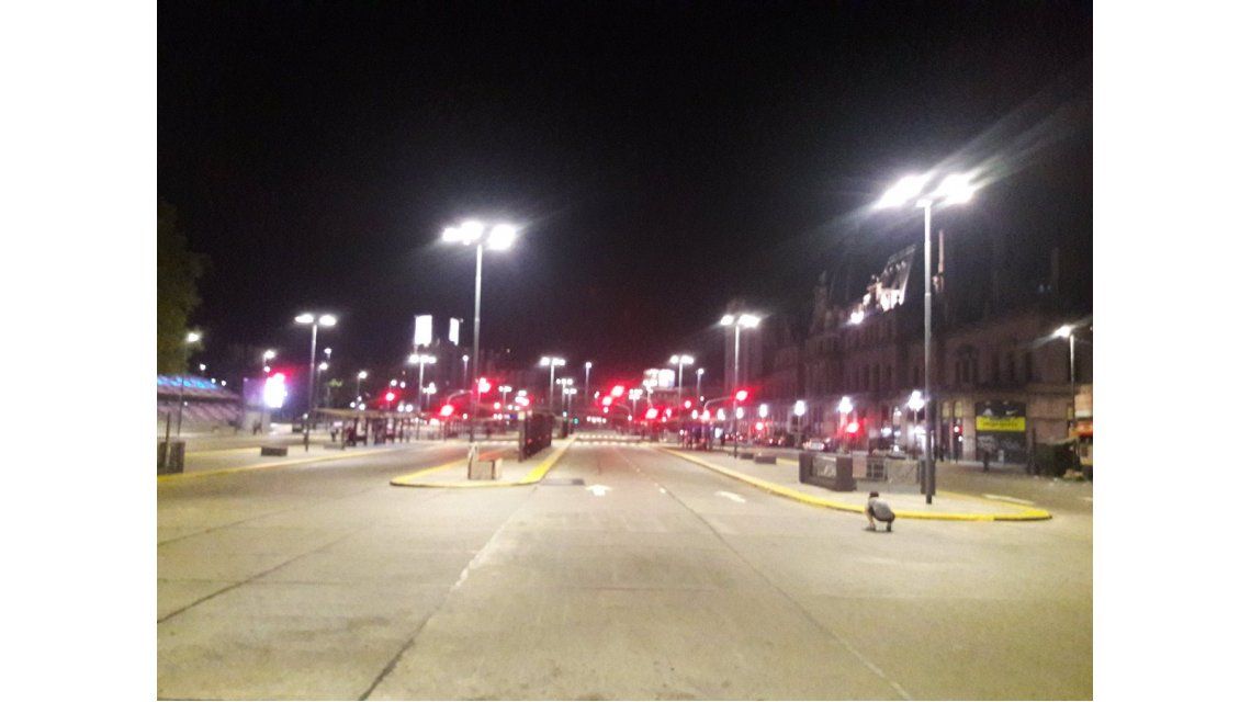 Constitución vacía tras el inicio del paro general Constitución vacía tras el inicio del paro general