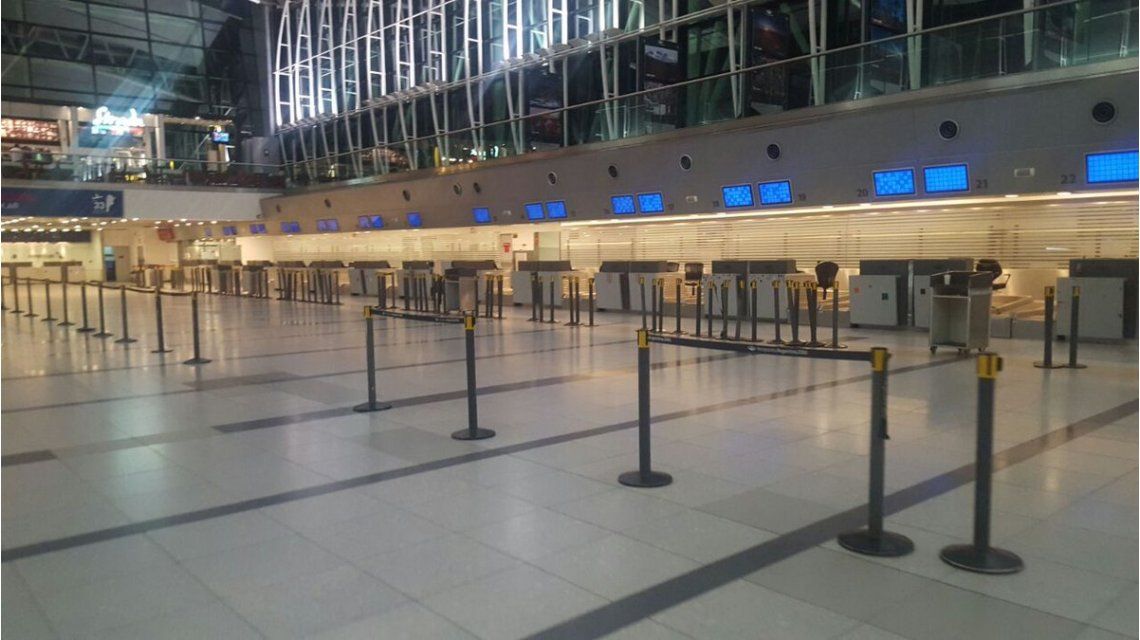 Aeropuertos del país no tienen actividad y los vuelos que llegan son desviados Aeropuertos del país no tienen actividad y los vuelos que llegan son desviados