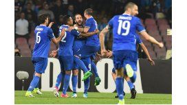 El grito desaforado de Gonzalo Higuaín ante Nápoli El grito desaforado de Gonzalo Higuaín ante Nápoli