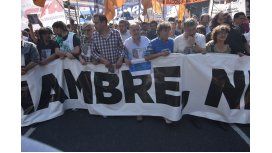 Imagen de una marcha de la CTA de noviembre de 2016 Imagen de una marcha de la CTA de noviembre de 2016