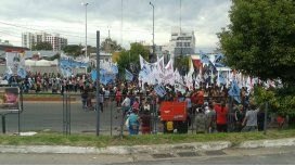 Corte total en Puente Pueyrredón Corte total en Puente Pueyrredón