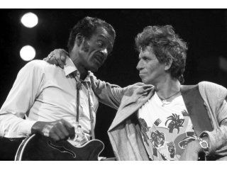Maestro y alumno: Chuck Berry y Keith Richards Maestro y alumno: Chuck Berry y Keith Richards