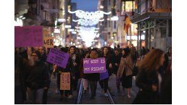 Marcha en Turquía por el Día de la Mujer Marcha en Turquía por el Día de la Mujer