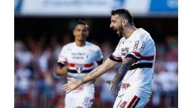 El argentino sigue rompiendo redes en el conjunto paulista El argentino sigue rompiendo redes en el conjunto paulista