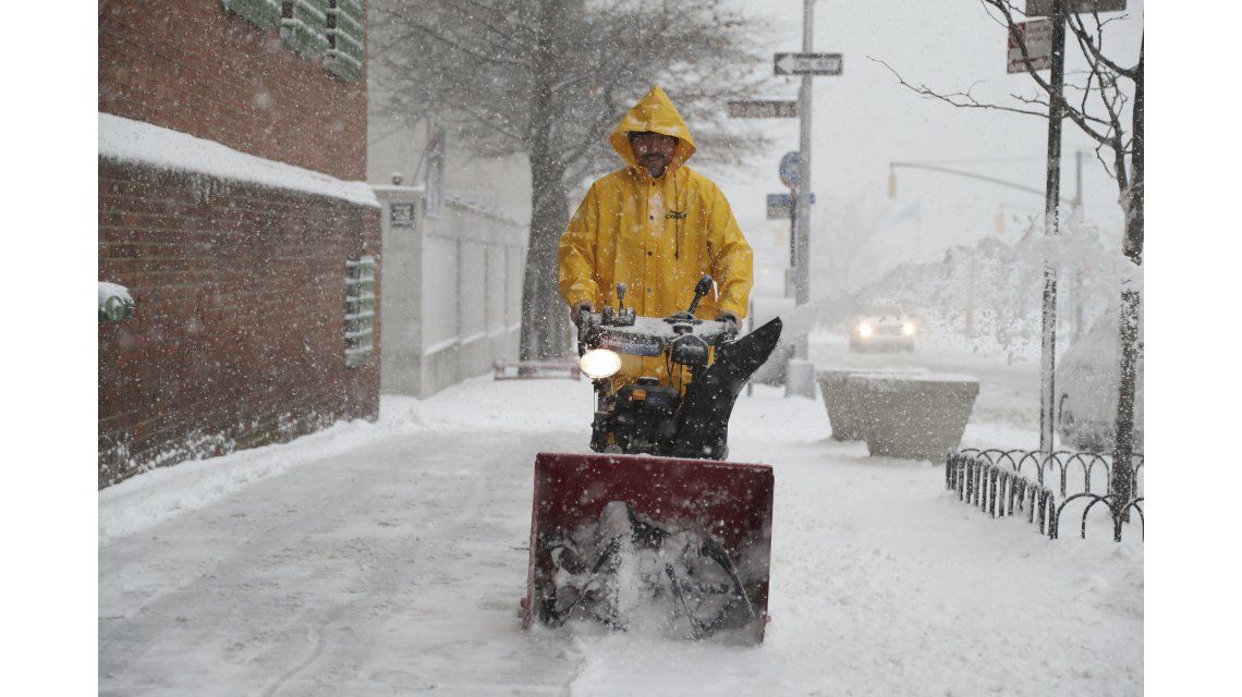 Un temporal de nieve golpeó el noreste de Estados Unidos Un temporal de nieve golpeó el noreste de Estados Unidos