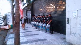 El operativo se desarrolla en el Paseo de La Estación El operativo se desarrolla en el Paseo de La Estación
