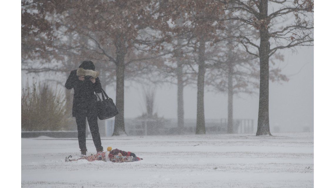 Un temporal de nieve golpeó el noreste de Estados Unidos Un temporal de nieve golpeó el noreste de Estados Unidos