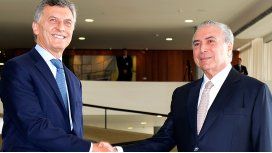 Macri y Temer, tras la reunión bilateral Macri y Temer, tras la reunión bilateral
