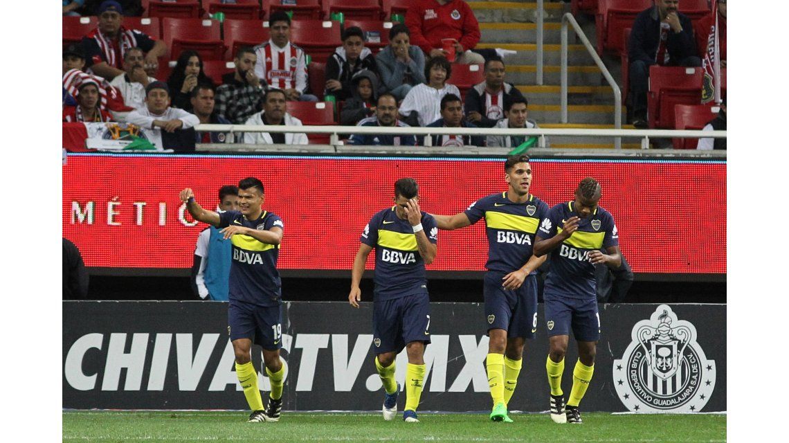 Walter Bou celebra el gol que abrió el marcador Walter Bou celebra el gol que abrió el marcador