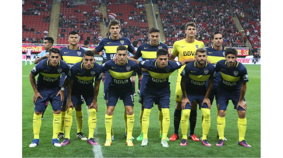 Así salió Boca a enfrentar a Chivas en México Así salió Boca a enfrentar a Chivas en México