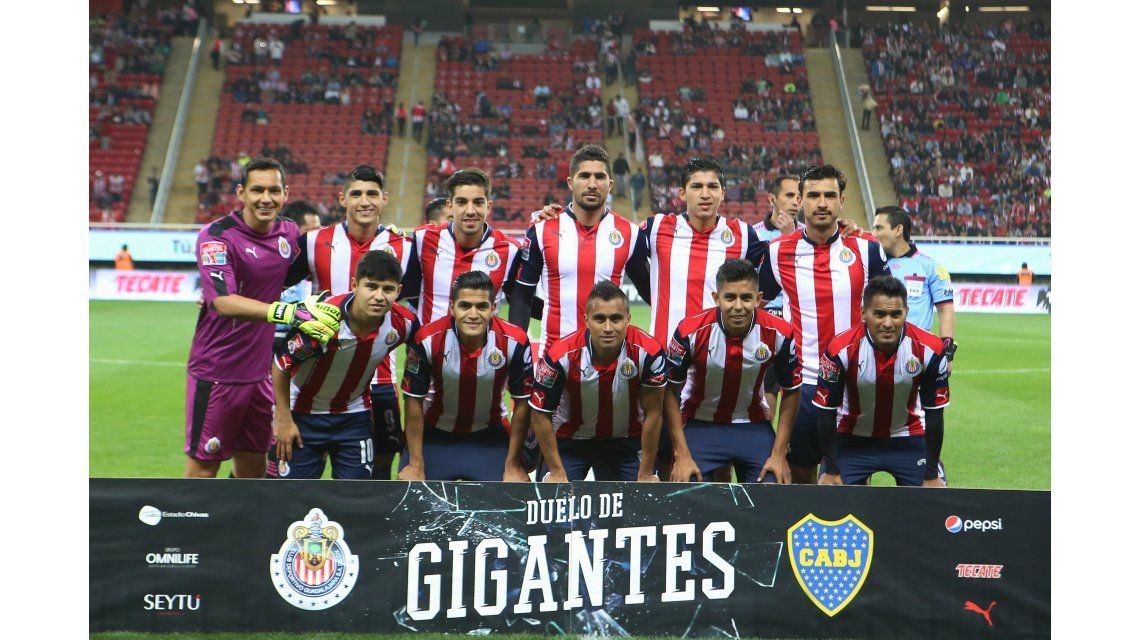 Así salió Chivas a enfrentar a Boca Así salió Chivas a enfrentar a Boca